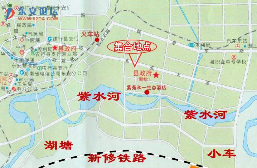東安論壇聚會地圖